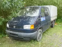 =VW T 4, vom Landesbetrieb Landwirtschaft Hessen, gesehen am Tag der offenen Tür beim Landwirtschaftszentrum Eichhof im Juni 2019