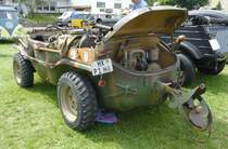 =VW Typ 166 steht auf dem Ausstellungsgelände in Bad Camberg anl. LOTTERMANN-Bullitreffen im Juni 2019.