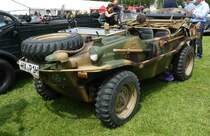 =VW Typ 166 steht auf dem Ausstellungsgelände in Bad Camberg anl. LOTTERMANN-Bullitreffen im Juni 2019.