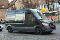 =MB Sprinter von  büro-spies  unterwegs in Bamberg im Dezember 2019