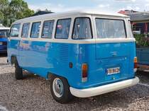 =VW T 2 steht beim Bullitreffen in Ostheim/Rhön im Juni 2019