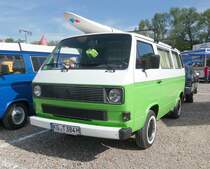 =VW T 3 steht beim Bullitreffen in Ostheim/Rhön im Juni 2019