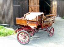 Pferdekutsche in Erlbach/Vogtland. Kann f�r Ausfl�ge in die herrliche Umgebung gemietet werden (mit Kutscher und Pferden).