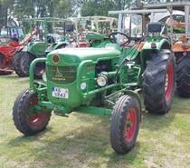 =Deutz 5005 steht bei der Oldtimerveranstaltung in Gudensberg im Juni 2019