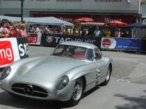 Ennstal Classic 2004 - Sir Stirling Moss auf einem MB 300 SLR