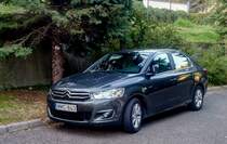 Citroen C-Elysée, fotografiert in August, 2019, Pécs (Ungarn).