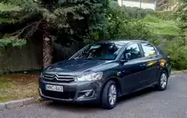 Citroen C-Elysée, fotografiert in August, 2019, Pécs (Ungarn).