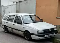 VW Golf III Variant, gesehen in Oktober, 2019, Pécs (Ungarn).