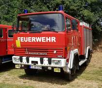 =Magirus Deutz 192 D 11, Bj. 1982, steht bei der Oldtimerveranstaltung in Gudensberg im Juni 2019