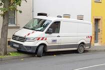 =VW Crafter von KMT steht im September 2019 in Bad Kissingen