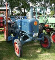 =Lanz, 16 PS, ausgestellt bei der Oldtimerveranstaltung in Gudensberg im Juni 2019