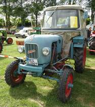 =Eicher EM 100 I, Bj. 1964, 14 PS, ausgestellt bei der Oldtimerveranstaltung in Gudensberg im Juni 2019