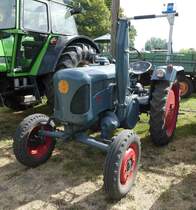 =Lanz, 16 PS, ausgestellt bei der Oldtimerveranstaltung in Gudensberg im Juni 2019