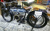 Douglas, englisches Oldtimermotorrad aus den 1920er Jahren, Auto+Traktor Museum Gebhardsweiler, Aug.2013