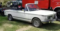 =BMW 1600 Cabrio, gesehen auf dem Ausstellungsgelände in Gudensberg im Juni 2019