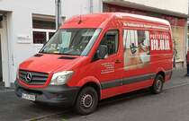 =MB Sprinter von Fußboden-BLUM steht im Dezember 2019 in Fulda