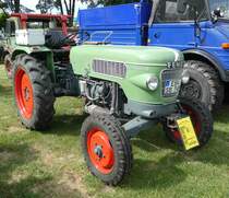 =Fendt Farmer 1 Z, Bj. 1963, 25 PS, gesehen auf dem Ausstellungsgelände in Gudensberg im Juni 2019
