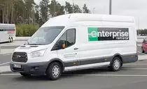 =Ford Transit der Autovermietung enterprise rastet im September 2019 an der A 7