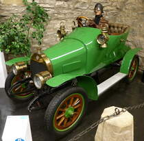 NSU Typ 5/15, Baujahr 1913, 4-Zyl.4-Takt-Motor mit 1232ccm und 15PS, Vmax.60Km/h, NSU-Museum Neckarsulm, Aug.2014