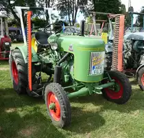 =Fendt F 15 G, Bj. 1950, 15 PS, gesehen auf dem Ausstellungsgelände in Gudensberg im Juni 2019