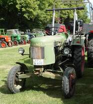 =Fendt Dieselross, präsentiert auf dem Ausstellungsgelände in Gudensberg im Juni 2019