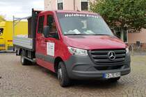 =MB Sprinter von Holzbau ERNST steht im September 2019 in Hünfeld