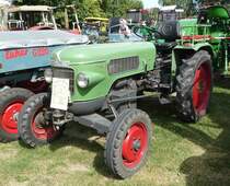 =Fendt Fix 2 D, präsentiert auf dem Ausstellungsgelände in Gudensberg im Juni 2019