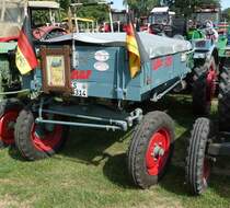 =Eicher G 220, Bj. 1964, 22 PS, präsentiert auf dem Ausstellungsgelände in Gudensberg im Juni 2019