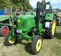 =Lanz D 2416, Bj. 1958, 24 PS, präsentiert auf dem Ausstellungsgelände in Gudensberg im Juni 2019