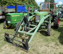 =Fendt Dieselross, steht auf dem Ausstellungsgelände in Gudensberg im Juni 2019