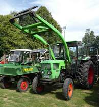 =Deutz 6806, steht auf dem Ausstellungsgelände in Gudensberg im Juni 2019