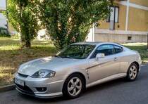 Hyundai Coupé. Foto: Pécs (HU), September, 2019.