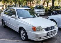 Hyundai Accent. Foto: Budapest (HU), September, 2019.