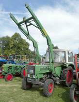 =Fendt Farmer 103 B, steht auf dem Ausstellungsgelände in Gudensberg im Juni 2019