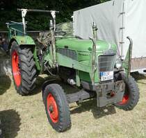 =Fendt Farmer 2, steht auf dem Ausstellungsgelände in Gudensberg im Juni 2019