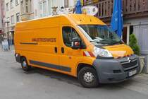 =Citroen Jumper als Kanalbetriebsfahrzeug der Stadt Bad Kissingen, 09-2019