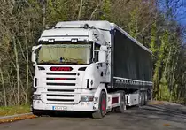 Scania Sattelzug in Eu-Obergartzem - 10.12.2019