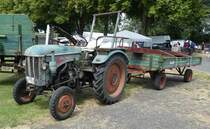 =Hanomag R 217 S, gesehen auf dem Ausstellungsgelände in Gudensberg im Juni 2019