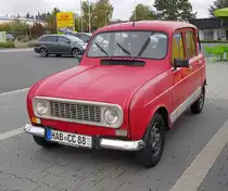 =Renault R4 steht im September 2019 in Oberthulba