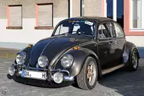 Ein wunderschöner VW Käfer war Mitte September 2019 in Darmstadt anzutreffen.