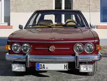 Ein hervoragend erhaltener Tatra 613 war Mitte September 2019 in Darmstadt anzutreffen.