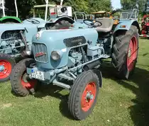 =Eicher Tiger steht auf dem Ausstellungsgelände in Gudensberg im Juni 2019