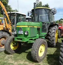 =John Deere 2040 steht auf dem Ausstellungsgelände in Gudensberg im Juni 2019