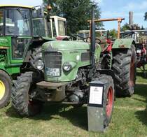 =Fendt Favorit 3 steht auf dem Ausstellungsgelände in Gudensberg im Juni 2019