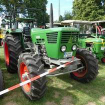 =Deutz 6006 steht auf dem Ausstellungsgelände in Gudensberg im Juni 2019