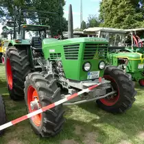 =Deutz 6006 steht auf dem Ausstellungsgelände in Gudensberg im Juni 2019