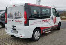 =Renault Trafic von MEDIANA steht im Dezember 2019 in Hünfeld