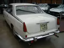 Heckansicht eines Lancia Flaminia Coupe der Seria 1. Classic Remise Düsseldorf am 02.02.2020.