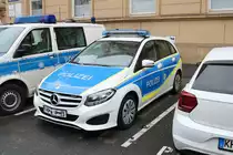 Bundespolizei Mercedes Benz B-Klasse am 01.02.20 in Mainz Hbf 