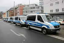 Bundespolizei Mercedes Benz Sprinter am 01.02.20 in Mainz Hbf 